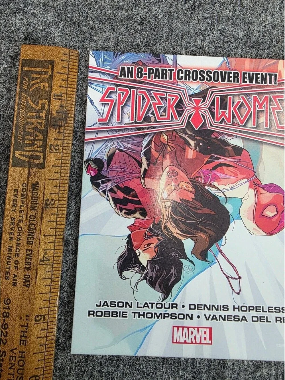 Spider-Women Marvel 8-Part Crossover Event Promo Card 2016